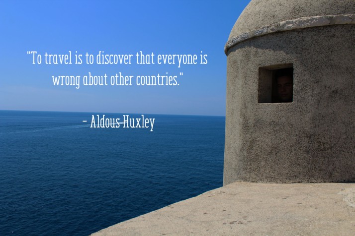 Travel Thought - Aldous Huxley